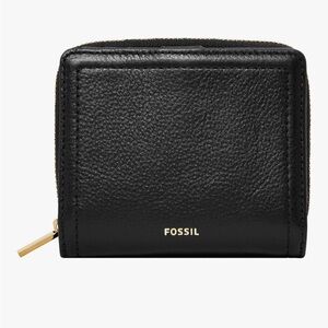 Fossil Women's NWOT Logan Leather RFID-Blocking Mini Multifunction Bifold Wallet